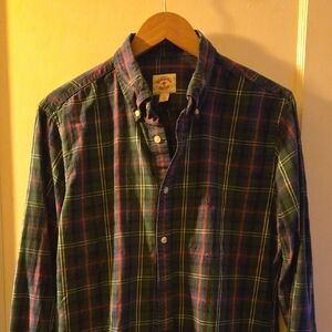 Men's Plaid Button-Down Shirt